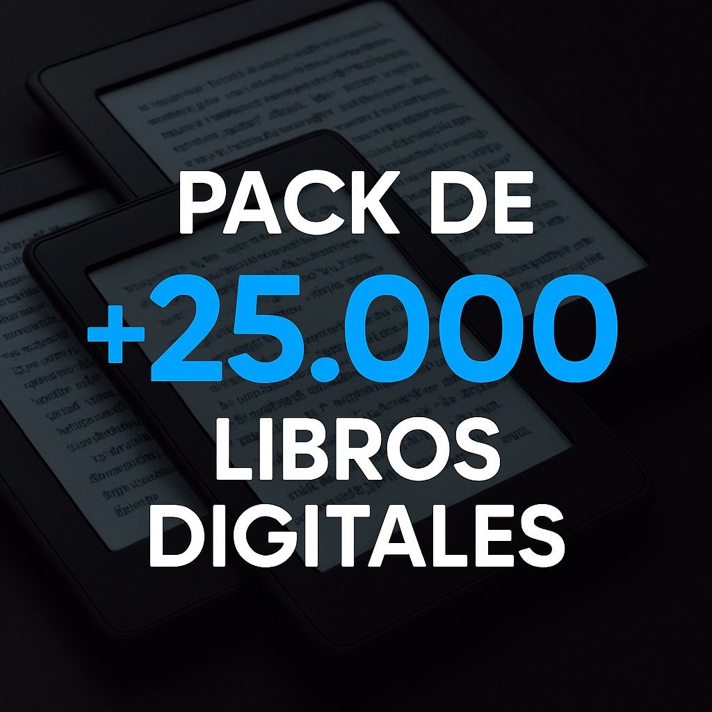 📦 PACK DE +25.000 LIBROS DIGITALES